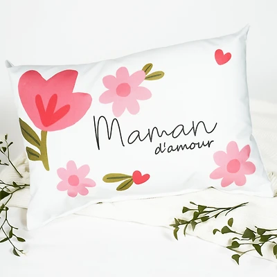 Coussin paysage - Maman d'amour
