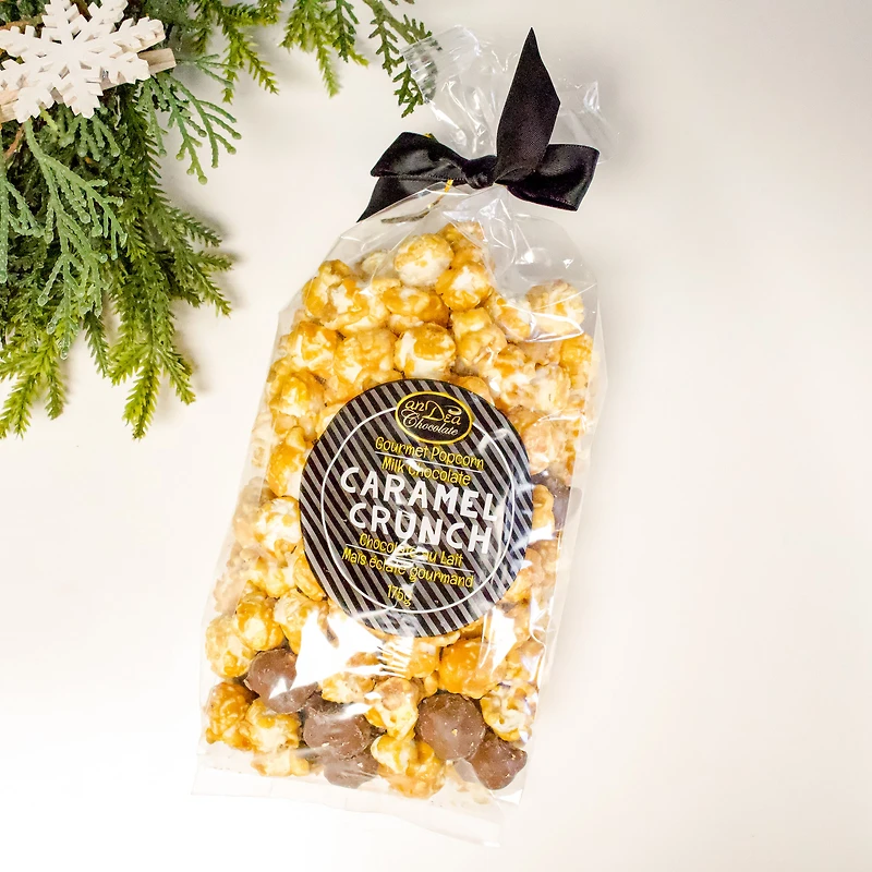 Maïs éclaté gourmand - Caramel & chocolat