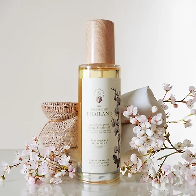 Luxurious body oil – Lemongrass & Jasmine