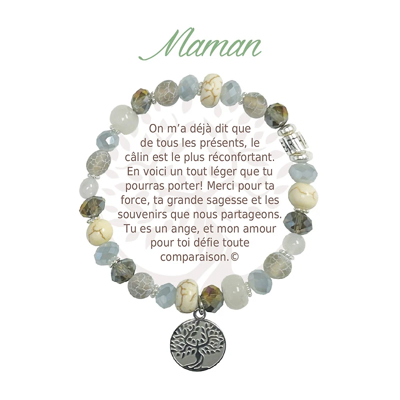 Bracelet message maman