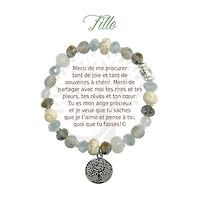 Bracelet message fille
