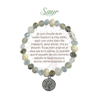 Message bracelet "soeur