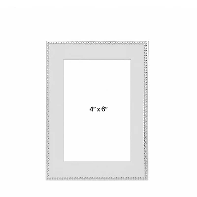 Cadre photo Perla 4x6 - Argent