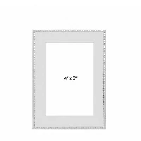 Cadre photo Perla 4x6 - Argent
