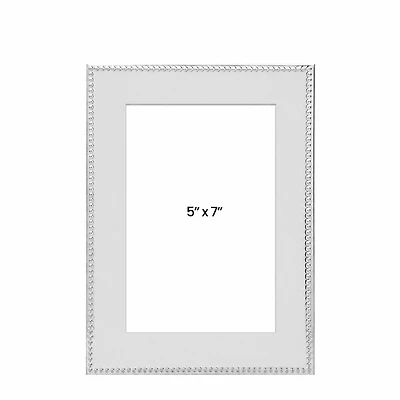 Cadre photo Perla 5x7 - Argent