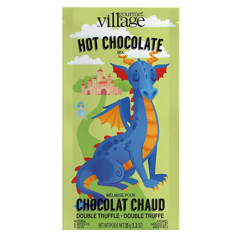Sachet de chocolat chaud - Dragon