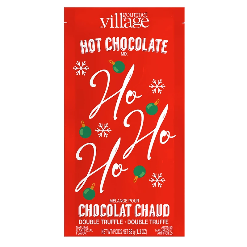 Sachet de chocolat chaud - Ho Ho Ho