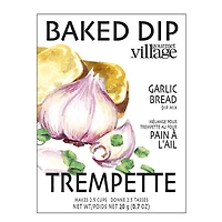 Mélange à trempette chaude - Pain à l'ail
