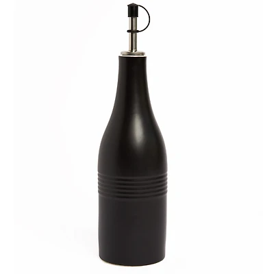 Vintage oil bottle - Black