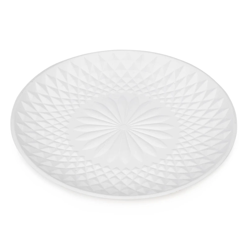 Decorative textured plate