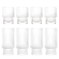 Ensemble de verres empilables (8)
