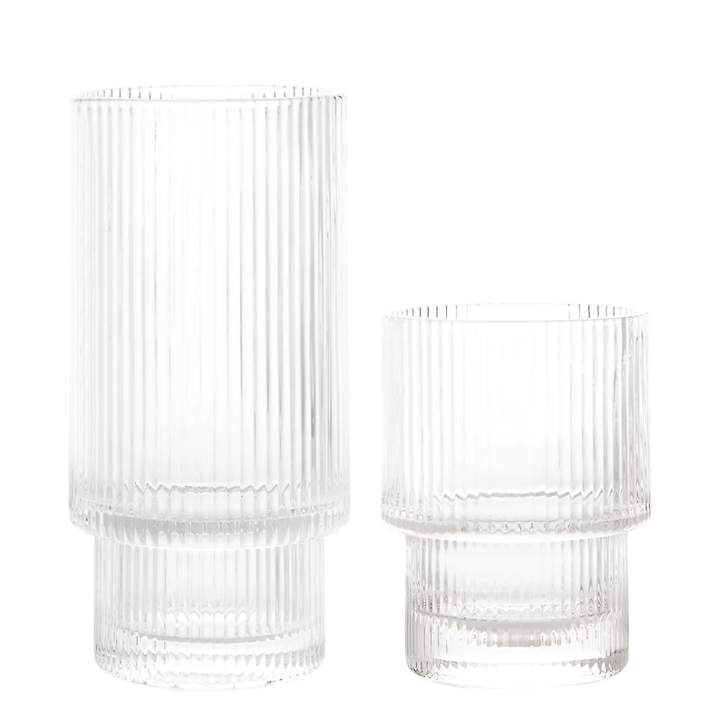 Ensemble de verres empilables (8)