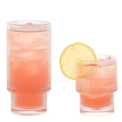 Ensemble de verres empilables (8)