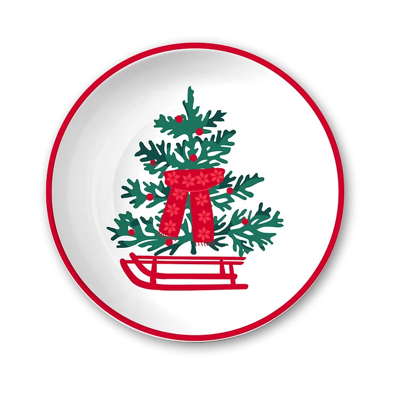 Plate - Christmas tree