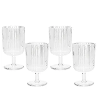 Ensemble de verre Ridge (4)