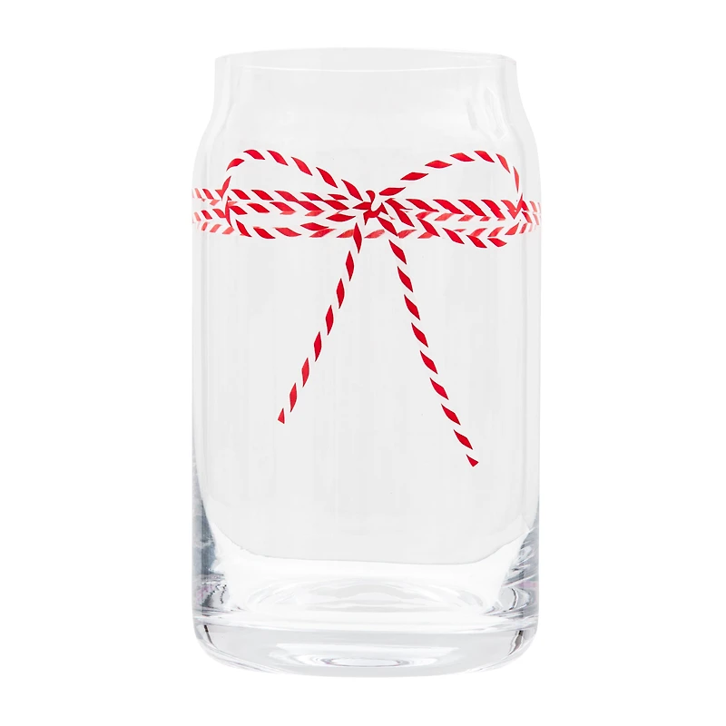 Set of 2 glasses - Red loop