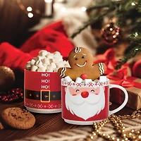 Set of 2 stacking cups - Santa Claus