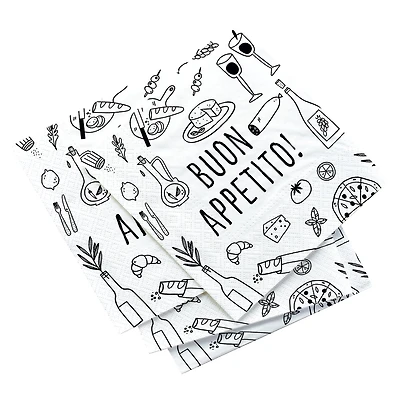 Table napkins - Buon Appetito