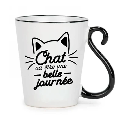 Cat's tail mug - Chat va être