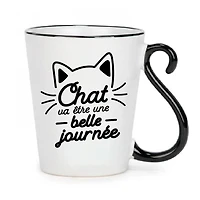 Cat's tail mug - Chat va être