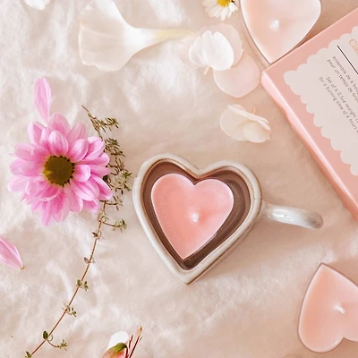 Tealight holder - Heart & Glow
