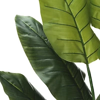 Strelitzia artificiel en pot