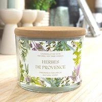 Chandelle 3 mèches - Herbes de provence
