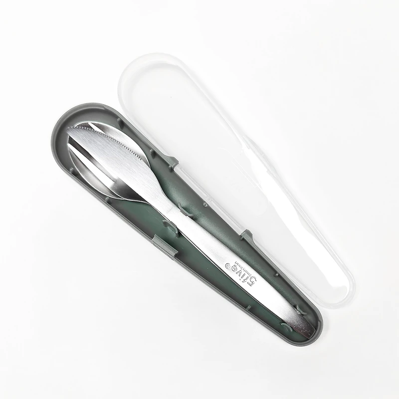 Gray utensil set – 3 pieces