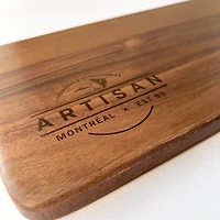 Artisan service board - Acacia