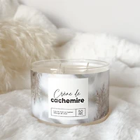 Chandelle 3 mèches - Crème de cachemire