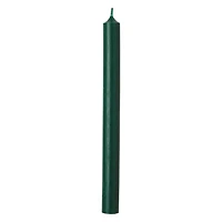 Bougie non parfumée - Vert foncé
