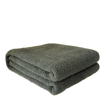 Jeté tricot deluxe - Vert bouteille