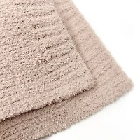 Jeté tricot deluxe - Rose blush
