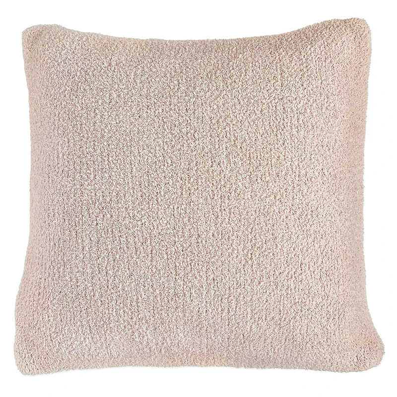 Coussin tricot deluxe - Rose blush