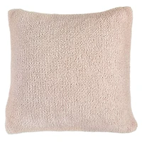 Coussin tricot deluxe - Rose blush