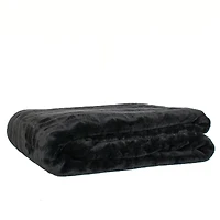 Plush throw