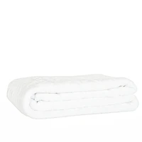Plush throw - White