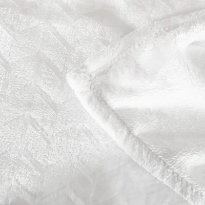 Jeté en peluche