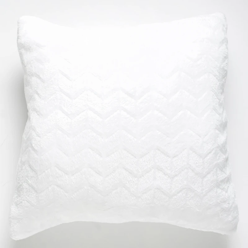 Plush cushion - White