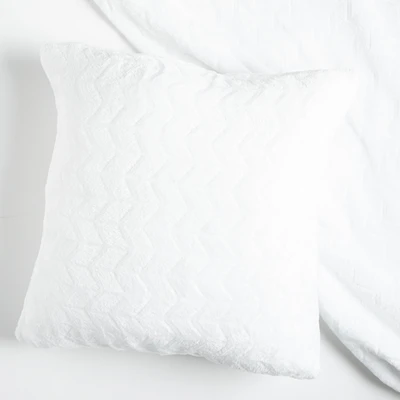 Plush cushion - White