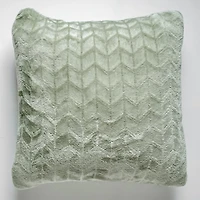 Coussin en peluche - Sauge