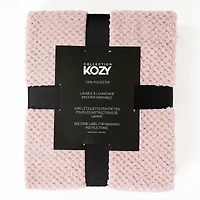 Textured throw