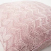Coussin en microflanelle - Rose
