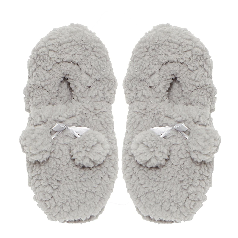 Sherpa slippers - Grey