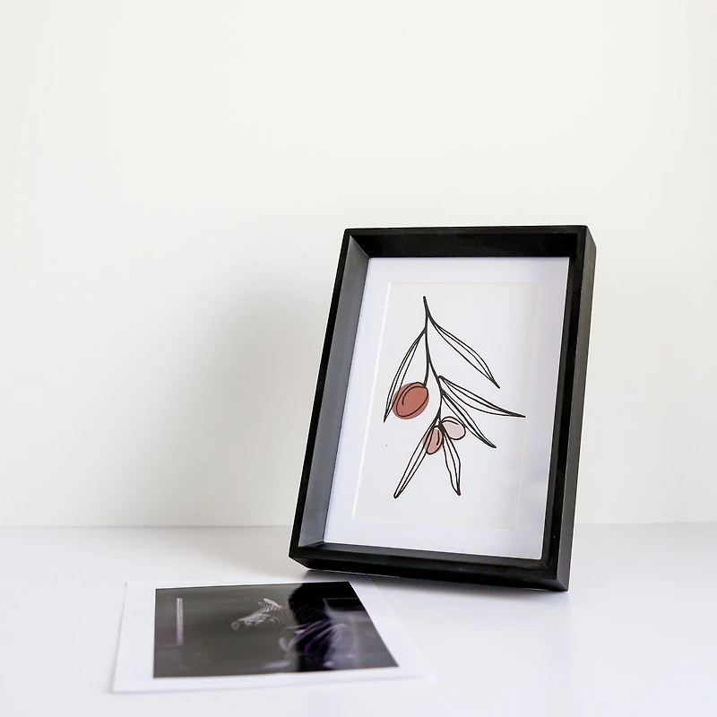 Black photo frame - 5 x 7