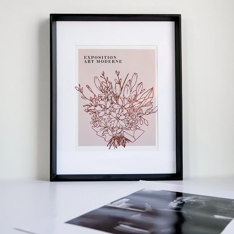 Black photo frame - 11 x 14