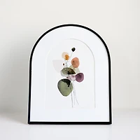 Cadre photo en forme d'arche noir - 5 x 7