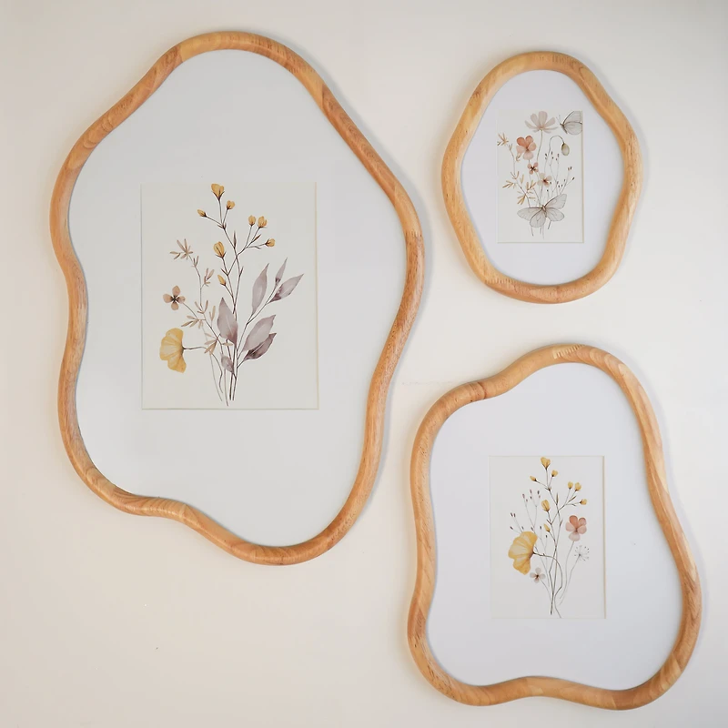 Cadre photo de forme irrégulière