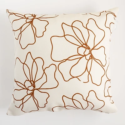 Coussin Kozy - Fleurs abstraites