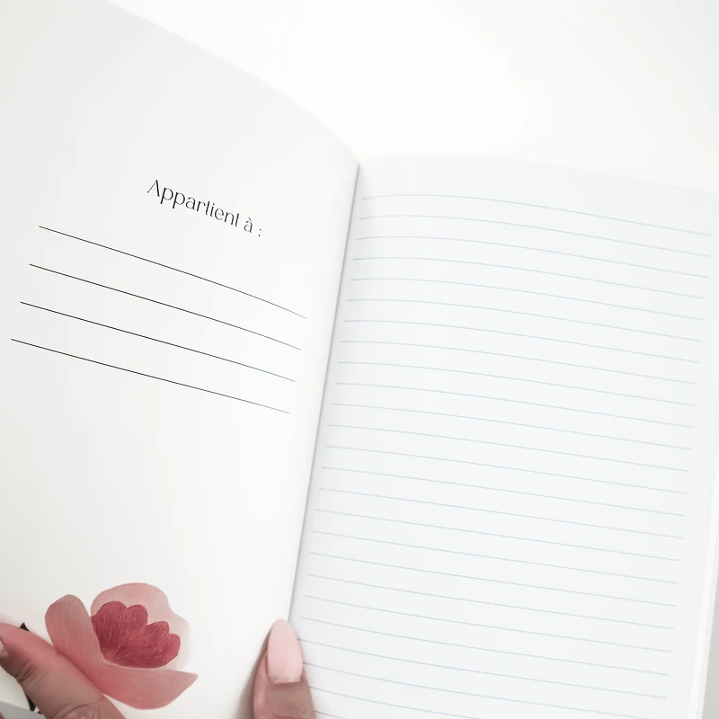 Carnet de notes - Rêverie sous coquelicots